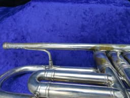 Kruspe German Silver Trumpet Serial#isi1762 Kruspe German Silver Trumpet Serial#isi1762