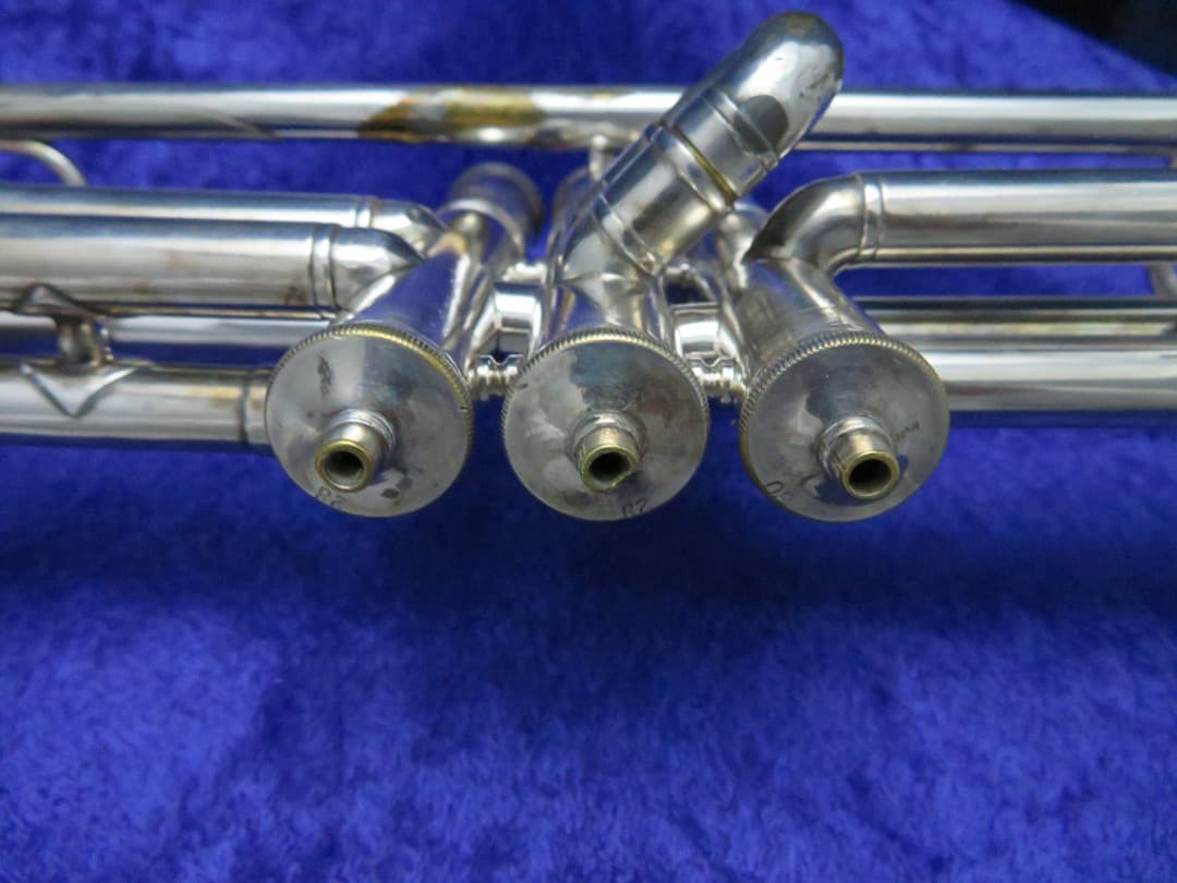 Kruspe German Silver Trumpet Serial#isi1762