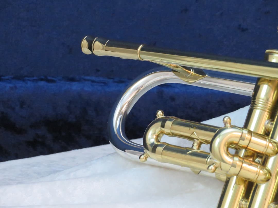 King Silversonic Two Tone Trumpet 1960's Serial #380633