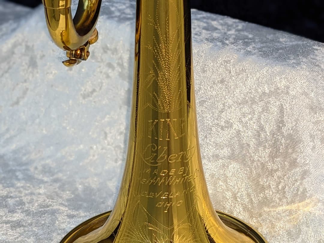 King Liberty Trumpet 1960's Serial #414478