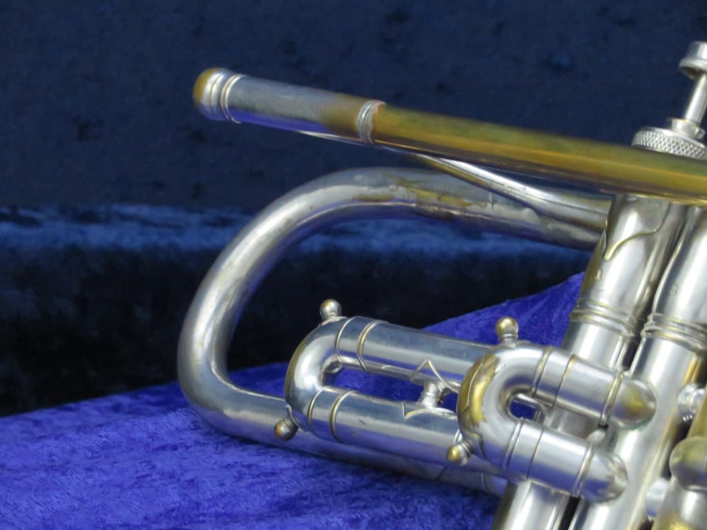 King Liberty Silver Trumpet 1940's Serial #251772