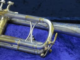 King Liberty Silver Trumpet 1940's Serial #251772 King Liberty Silver Trumpet 1940's Serial #251772