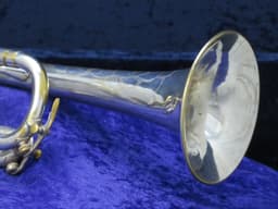King Liberty Silver Trumpet 1940's Serial #251772 King Liberty Silver Trumpet 1940's Serial #251772