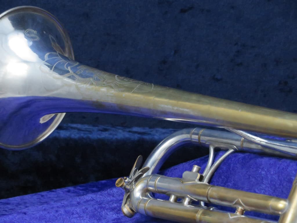 King Liberty Silver Trumpet 1940's Serial #251772