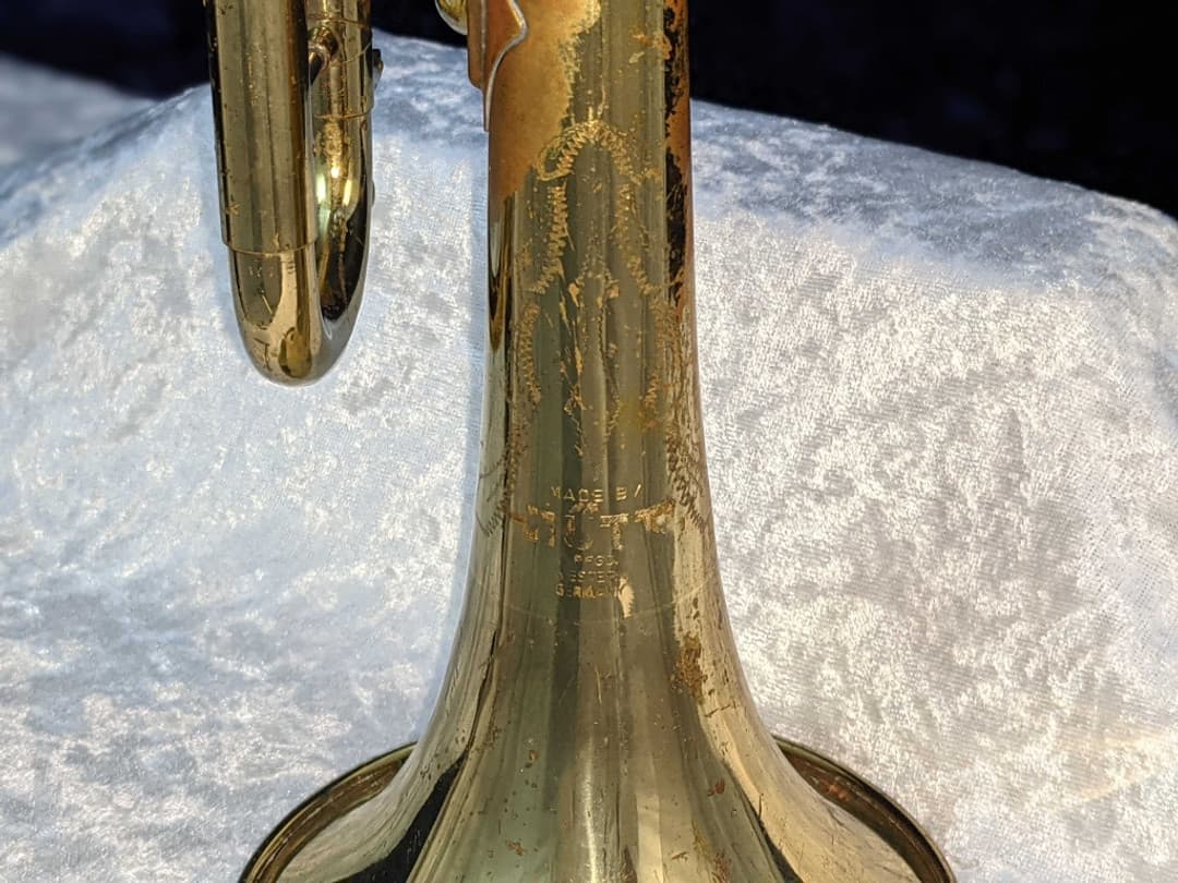 Huttl Trumpet Serial #13312