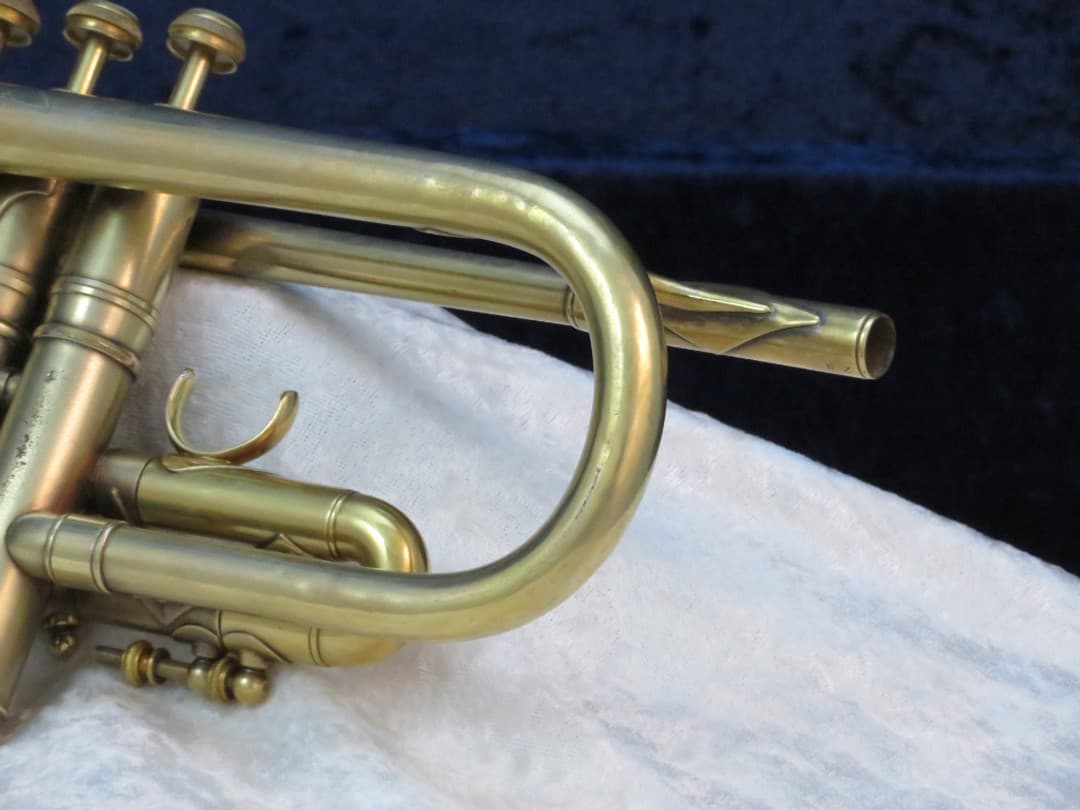 C.G. Conn 2B New World Symphony Gold Plated Trumpet 1927 Serial #250432