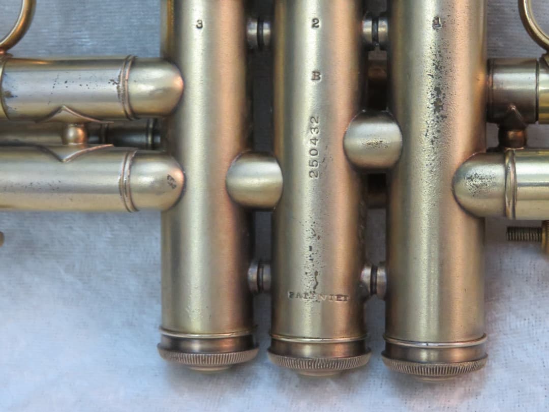 C.G. Conn 2B New World Symphony Gold Plated Trumpet 1927 Serial #250432