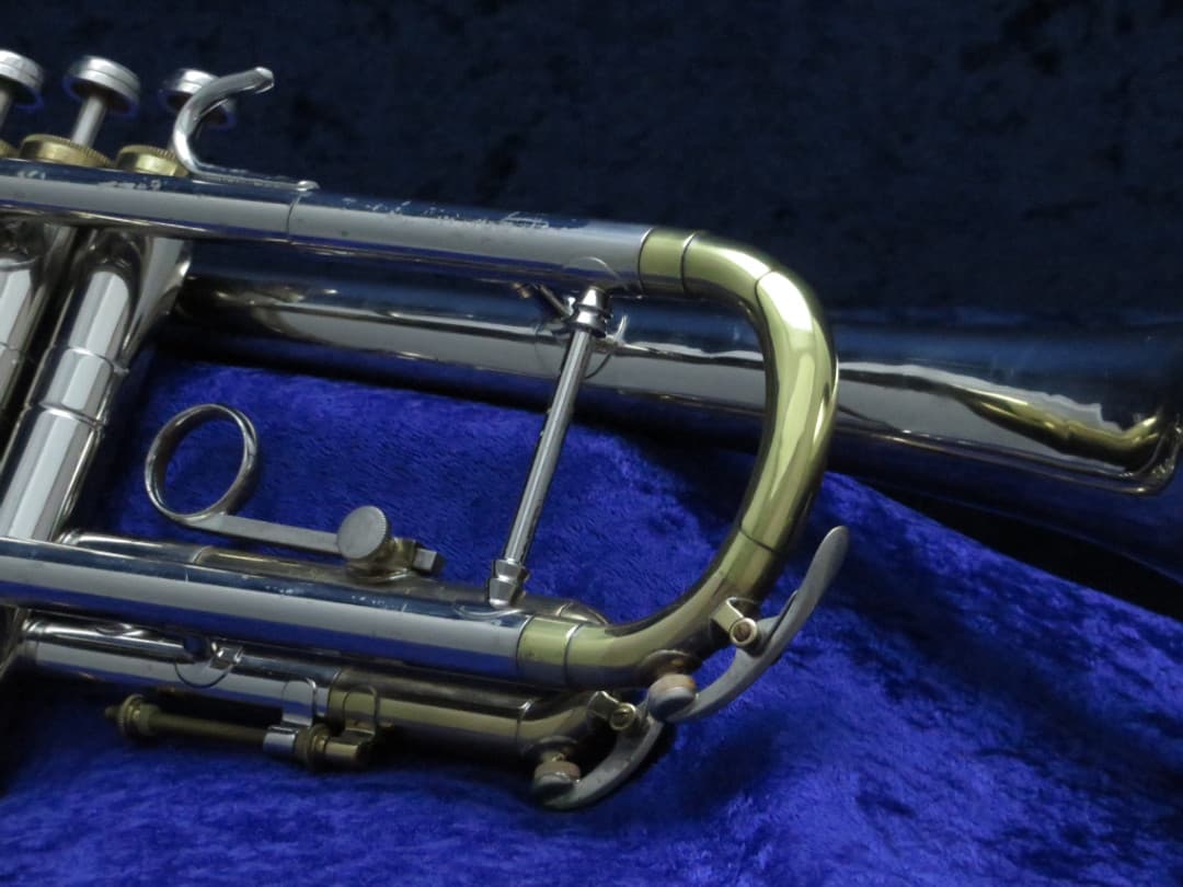 C.G. Conn Connstellation Late Model 38B Nickel Silver Trumpet 1968 Serial #L78418