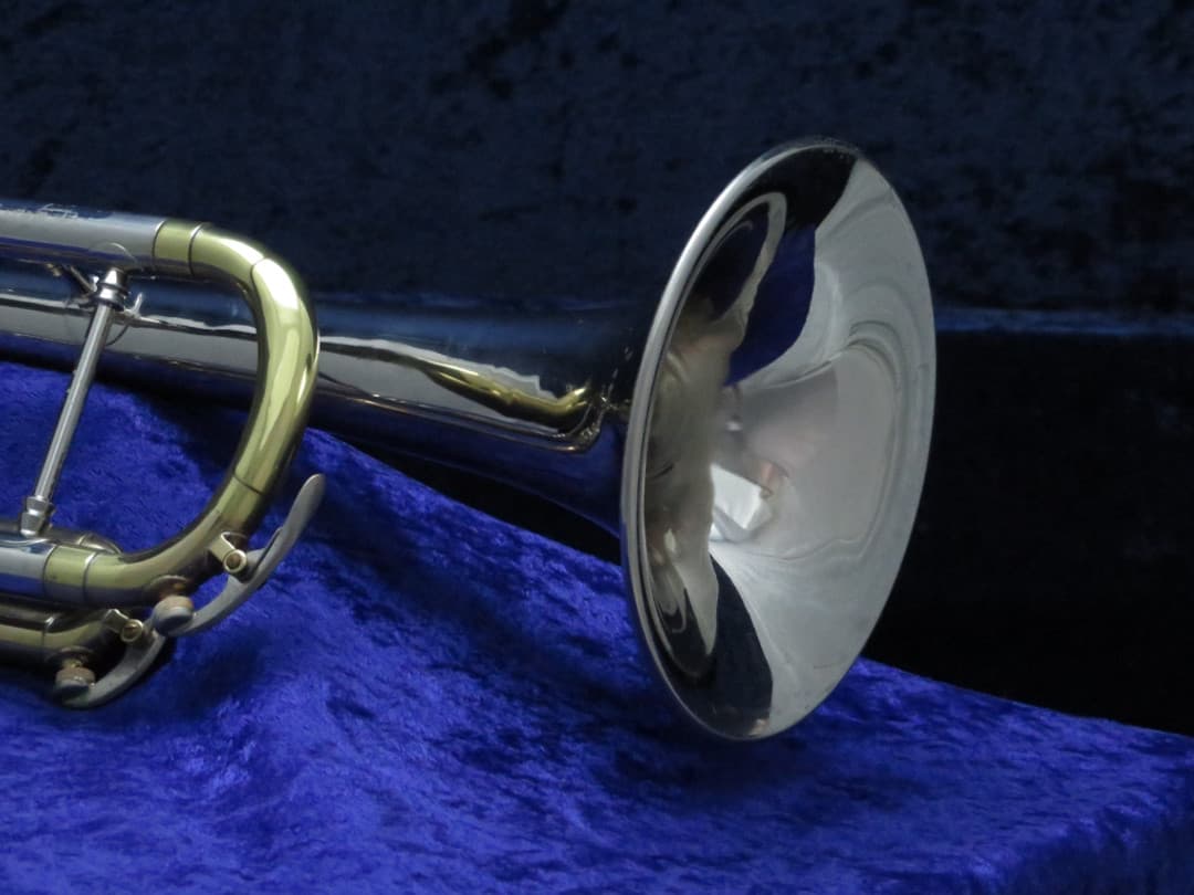 C.G. Conn Connstellation Late Model 38B Nickel Silver Trumpet 1968 Serial #L78418
