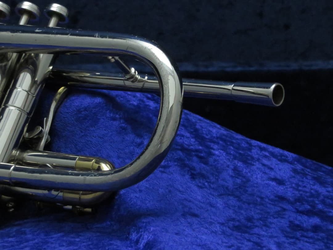 C.G. Conn Connstellation Late Model 38B Nickel Silver Trumpet 1968 Serial #L78418