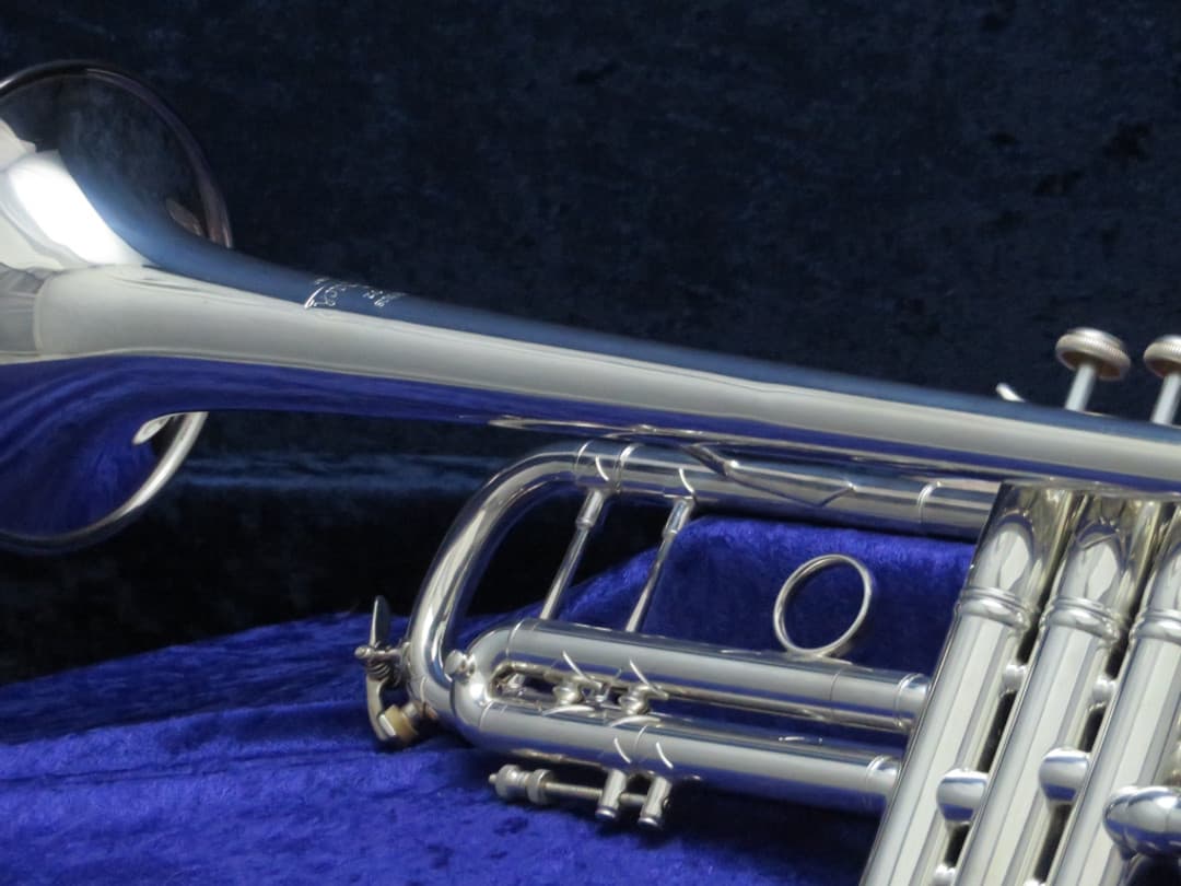 Bach Stradivarius Model 72* Lightweight Silver Trumpet 1990's Serial #350356