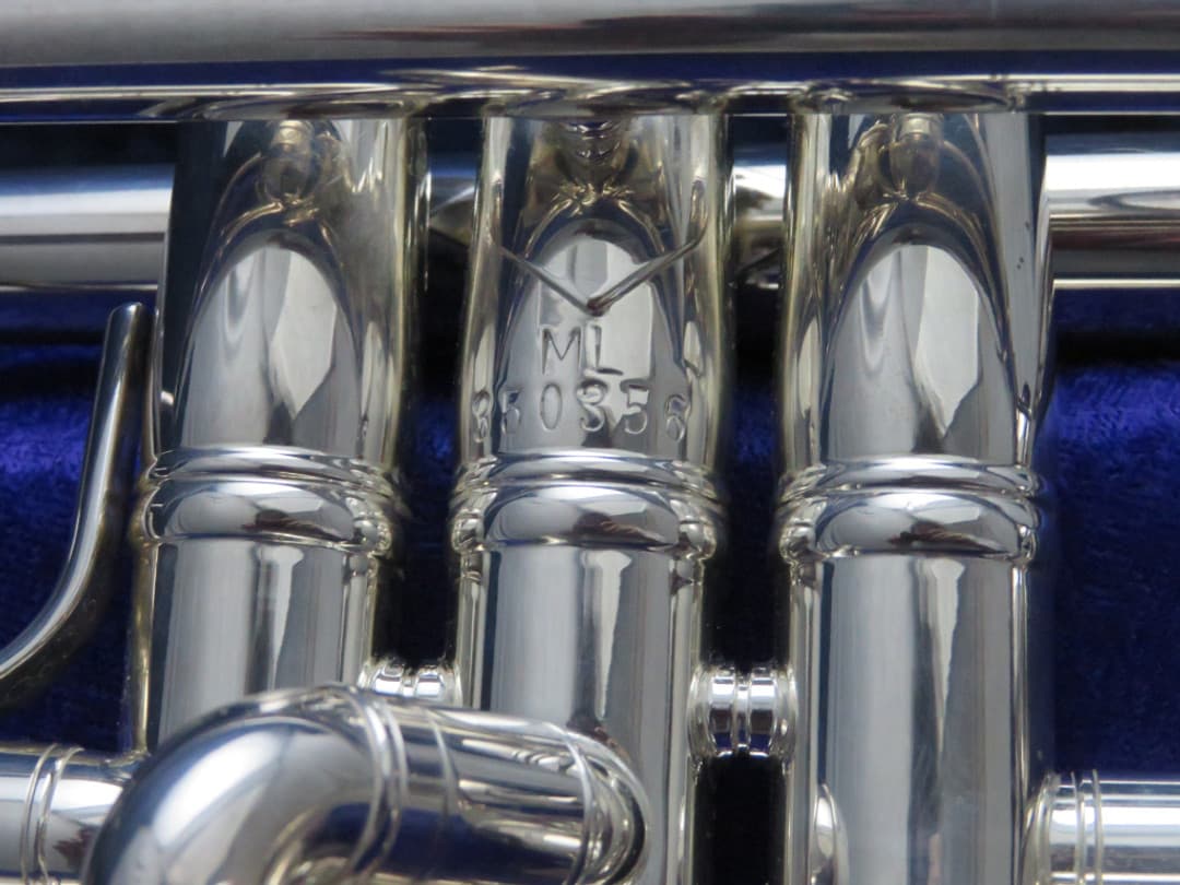 Bach Stradivarius Model 72* Lightweight Silver Trumpet 1990's Serial #350356