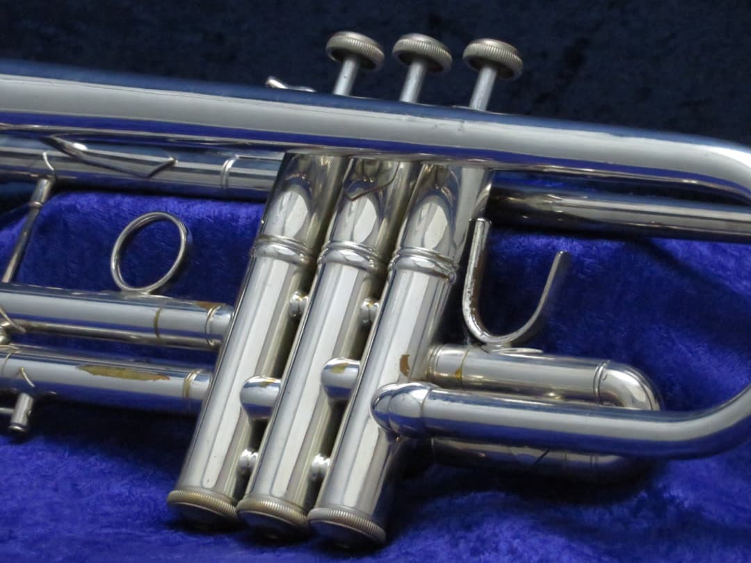 Bach Stradivarius Model 37 Silver Trumpet 1978 Serial #153372