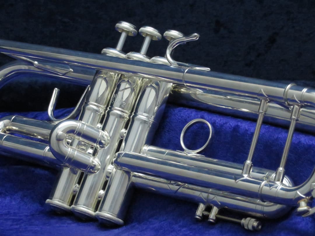 Bach Stradivarius Model 37 Silver Trumpet 1980's Serial #335742