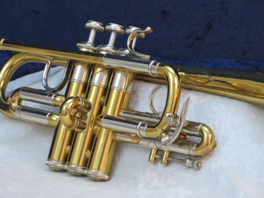 Bach Stradivarius Model 304 Two Tone Eb Trumpet 1970's Serial #115660