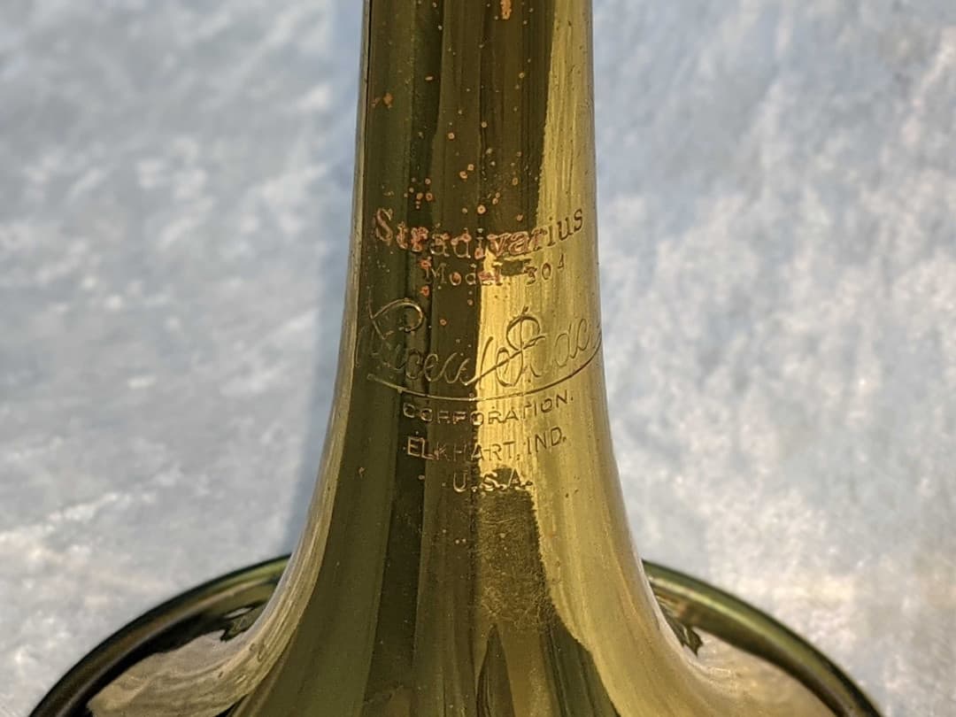 Bach Stradivarius Model 304 Two Tone Eb Trumpet 1970's Serial #115660