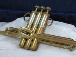 Olds Studio Model Two Tone Herald Trumpet Serial #231463 Olds Studio Model Two Tone Herald Trumpet Serial #231463