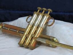 Olds Studio Model Two Tone Herald Trumpet Serial #231463 Olds Studio Model Two Tone Herald Trumpet Serial #231463