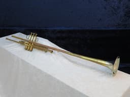 Olds Studio Model Two Tone Herald Trumpet Serial #231467 Olds Studio Model Two Tone Herald Trumpet Serial #231467