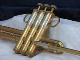Olds Studio Model Two Tone Herald Trumpet Serial #231467 Olds Studio Model Two Tone Herald Trumpet Serial #231467