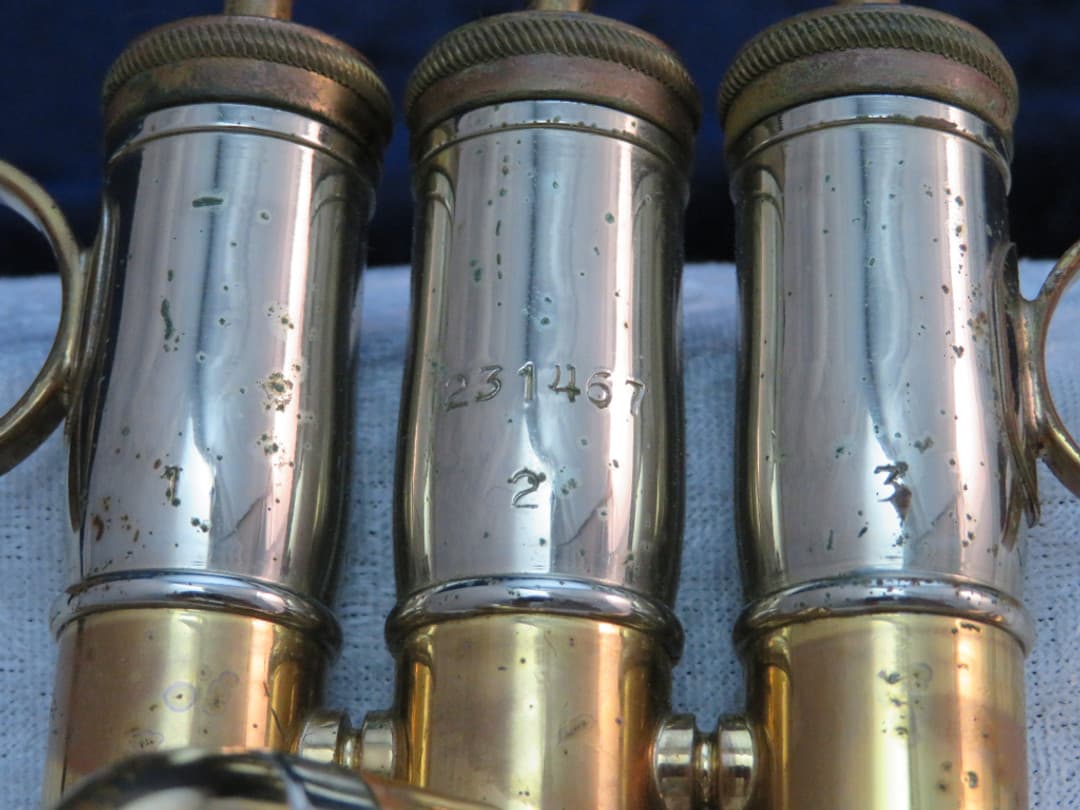 Olds Studio Model Two Tone Herald Trumpet Serial #231467