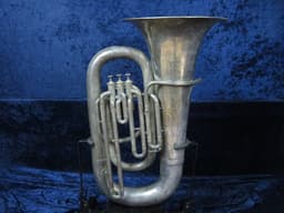 Carl Fischers Superior Silver EEb Tuba Serial #12342 Carl Fischers Superior Silver EEb Tuba Serial #12342