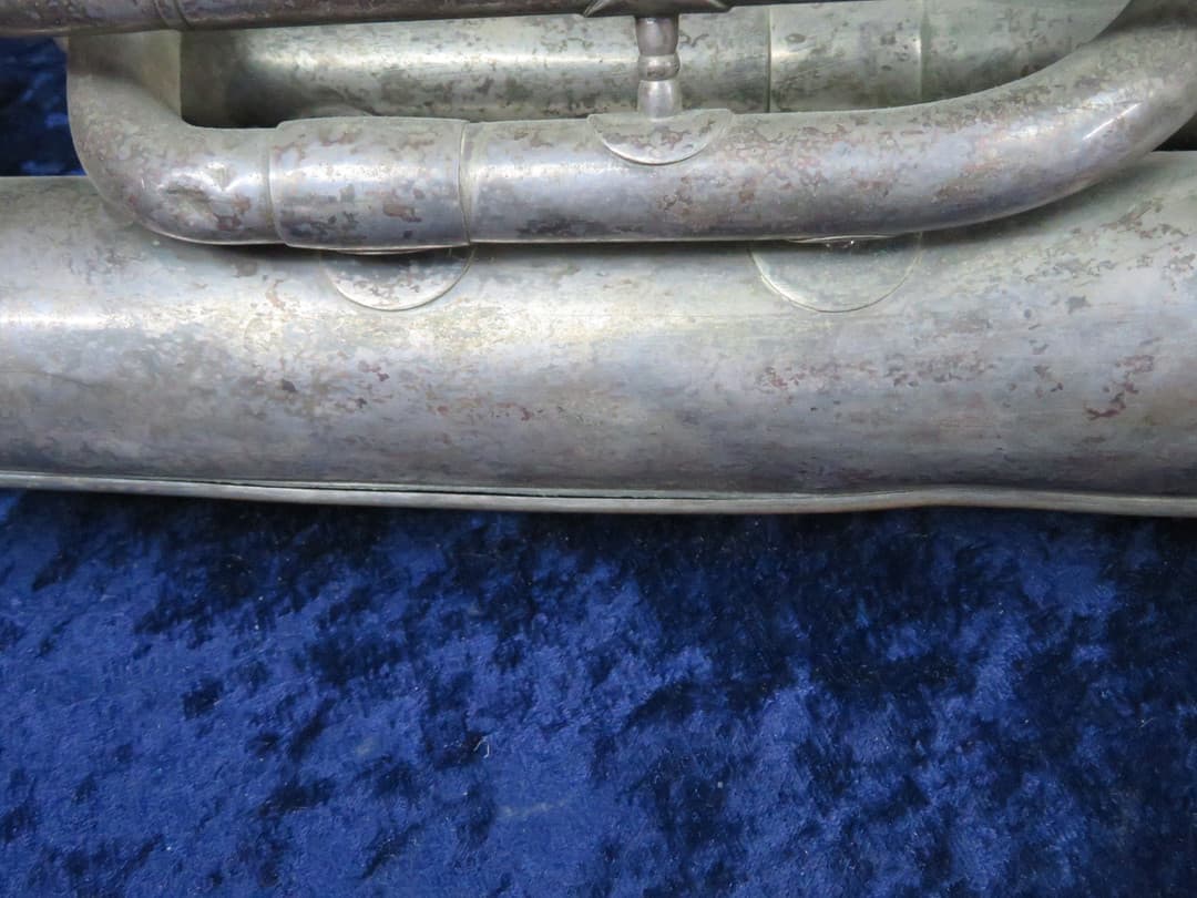 Carl Fischers Superior Silver EEb Tuba Serial #12342