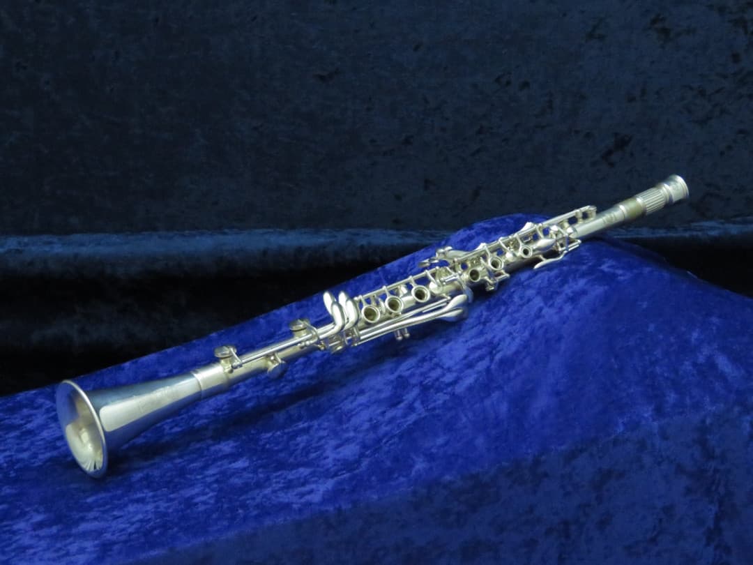 Pair of Selmer Depose Metal Bb & A Soprano Clarinets Serial #3357 & #3321