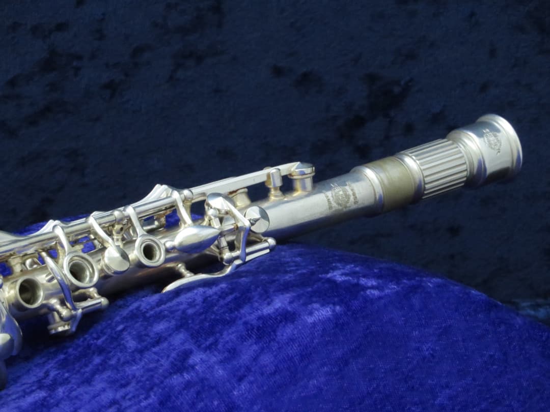 Pair of Selmer Depose Metal Bb & A Soprano Clarinets Serial #3357 & #3321