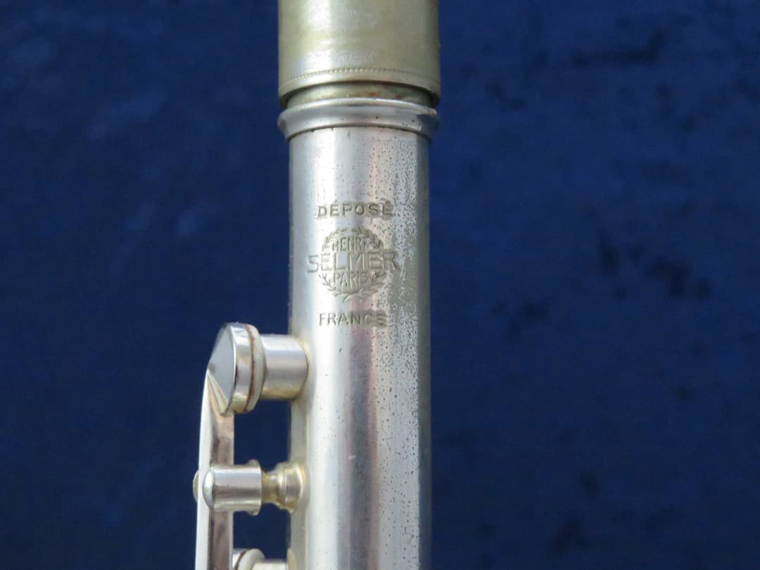 Pair of Selmer Depose Metal Bb & A Soprano Clarinets Serial #3357 & #3321