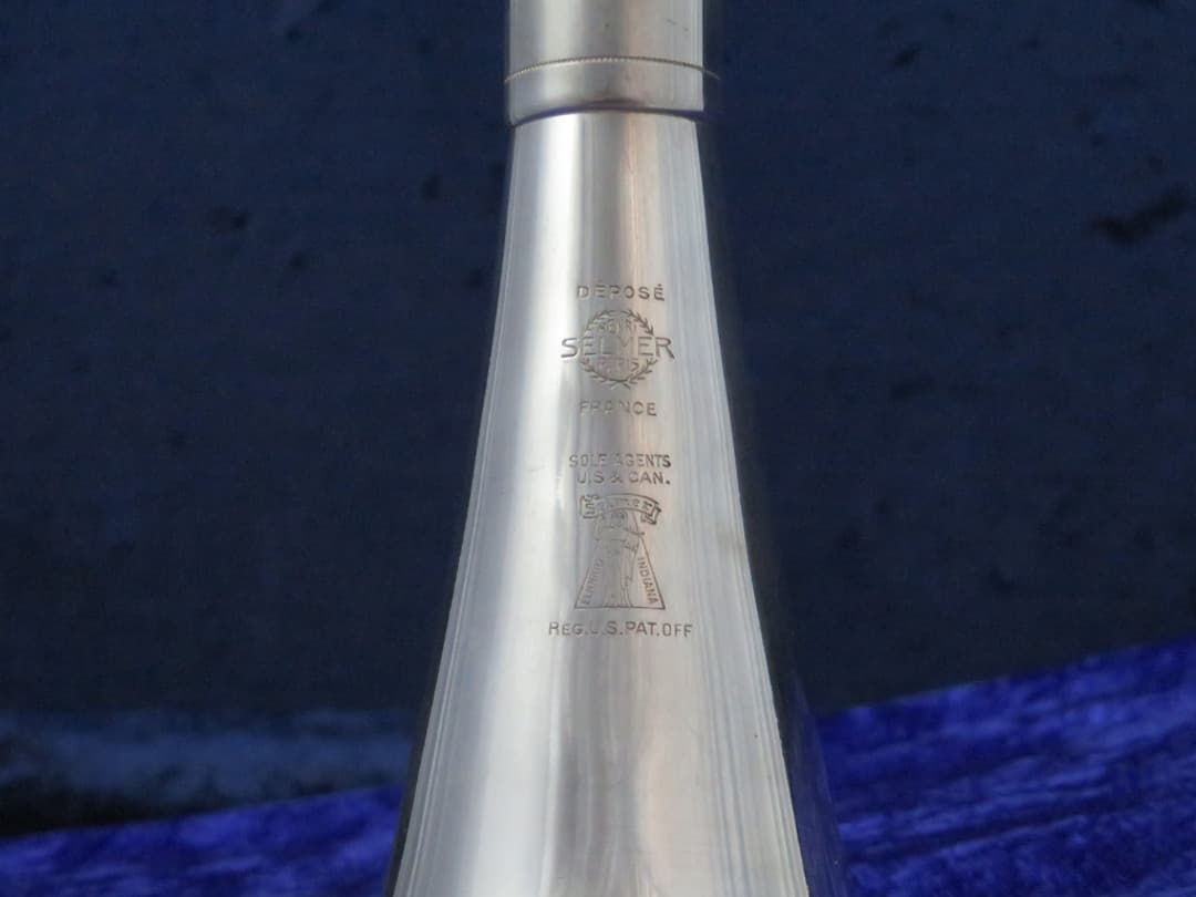 Pair of Selmer Depose Metal Bb & A Soprano Clarinets Serial #3357 & #3321