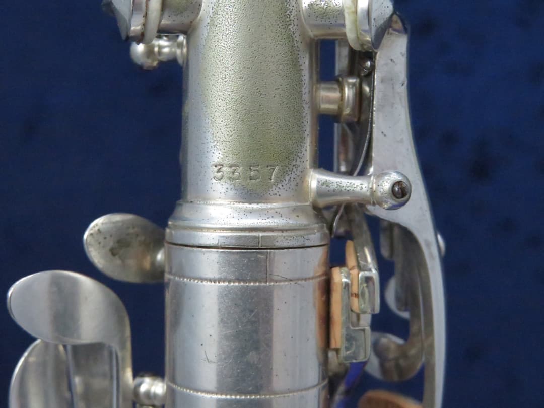 Pair of Selmer Depose Metal Bb & A Soprano Clarinets Serial #3357 & #3321