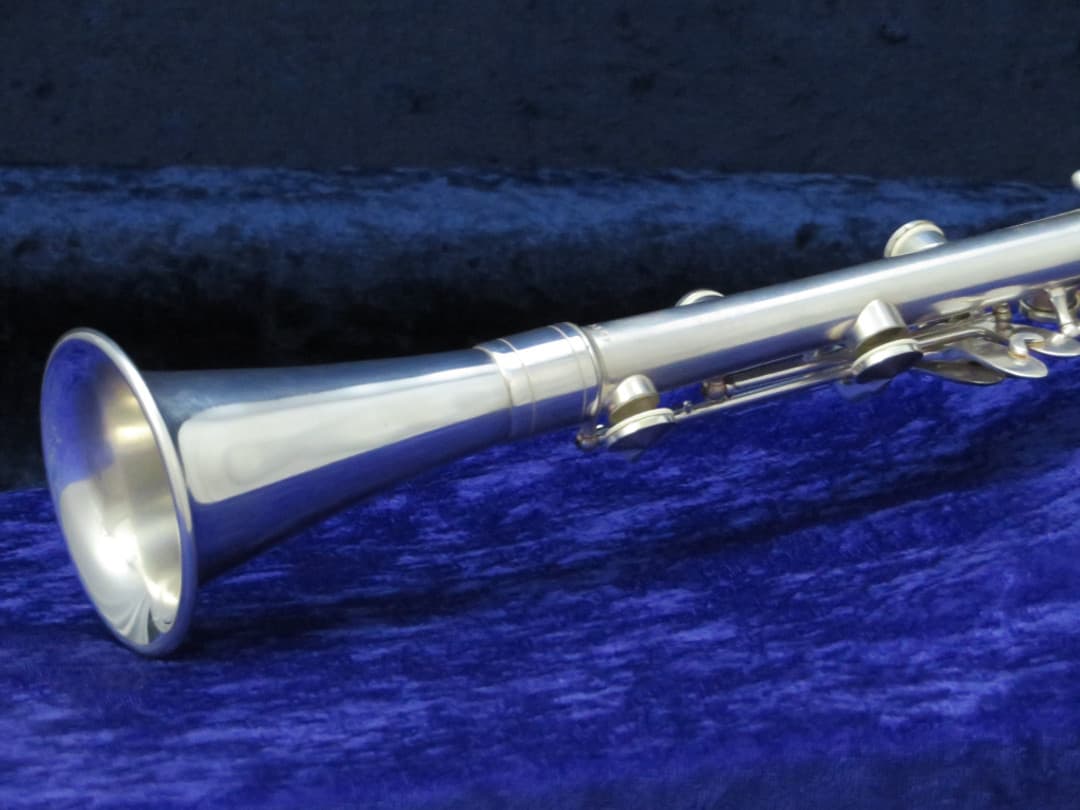 Pair of Selmer Depose Metal Bb & A Soprano Clarinets Serial #3357 & #3321