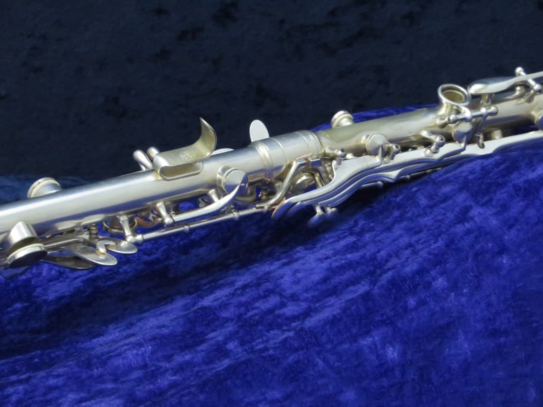 Pair of Selmer Depose Metal Bb & A Soprano Clarinets Serial #3357 & #3321