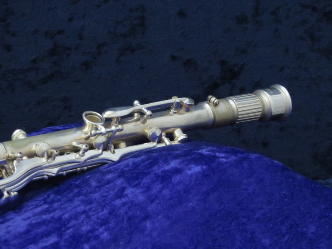 Pair of Selmer Depose Metal Bb & A Soprano Clarinets Serial #3357 & #3321