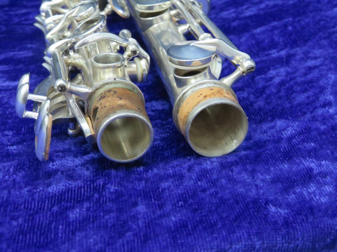 Pair of Selmer Depose Metal Bb & A Soprano Clarinets Serial #3357 & #3321