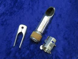 Pair of Selmer Depose Metal Bb & A Soprano Clarinets Serial #3357 & #3321 Pair of Selmer Depose Metal Bb & A Soprano Clarinets Serial #3357 & #3321
