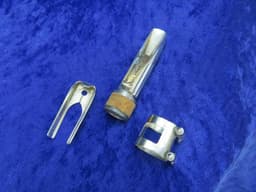 Pair of Selmer Depose Metal Bb & A Soprano Clarinets Serial #3357 & #3321 Pair of Selmer Depose Metal Bb & A Soprano Clarinets Serial #3357 & #3321