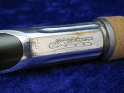 Pair of Selmer Depose Metal Bb & A Soprano Clarinets Serial #3357 & #3321 Pair of Selmer Depose Metal Bb & A Soprano Clarinets Serial #3357 & #3321