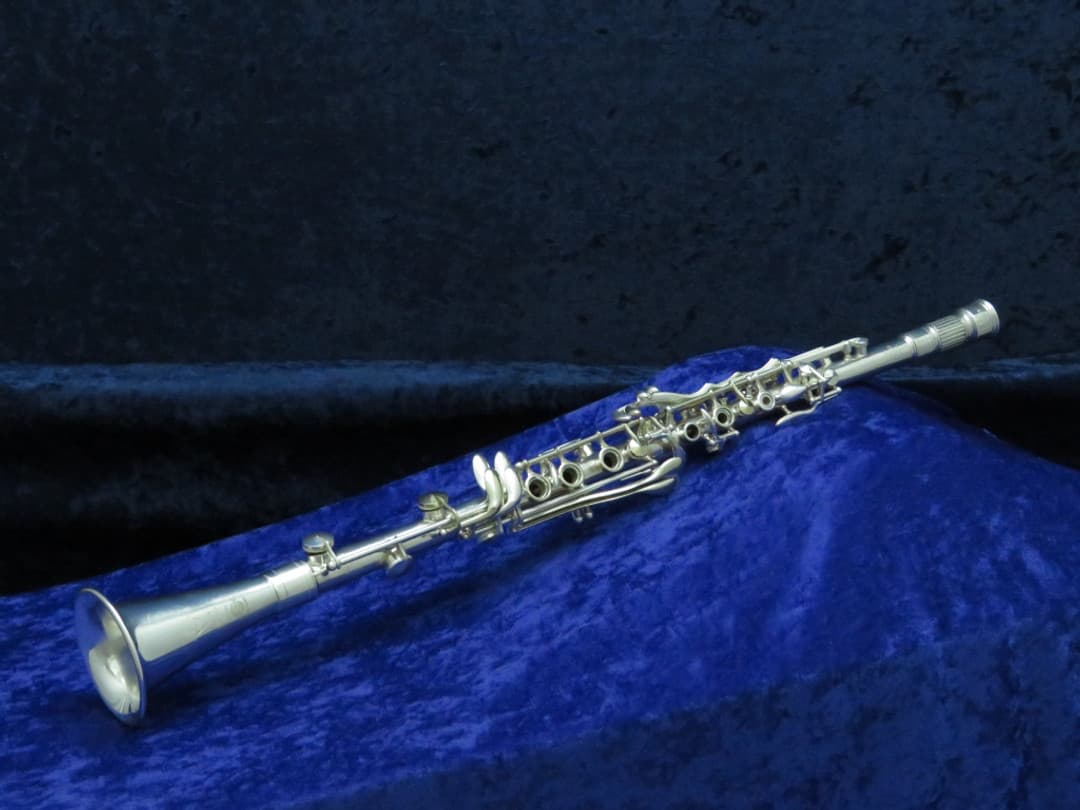 Pair of Selmer Depose Metal Bb & A Soprano Clarinets Serial #3357 & #3321