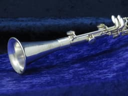 Pair of Selmer Depose Metal Bb & A Soprano Clarinets Serial #3357 & #3321 Pair of Selmer Depose Metal Bb & A Soprano Clarinets Serial #3357 & #3321