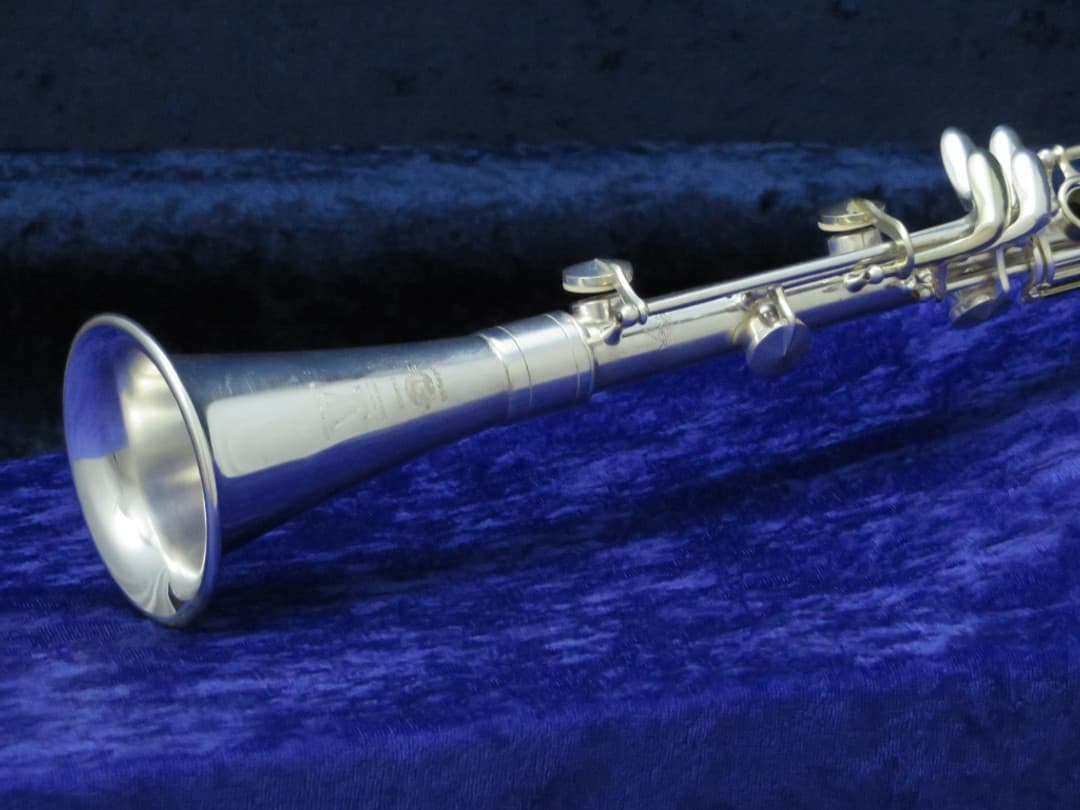 Pair of Selmer Depose Metal Bb & A Soprano Clarinets Serial #3357 & #3321