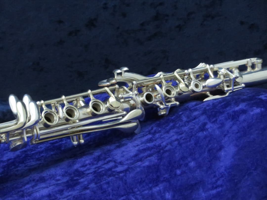Pair of Selmer Depose Metal Bb & A Soprano Clarinets Serial #3357 & #3321