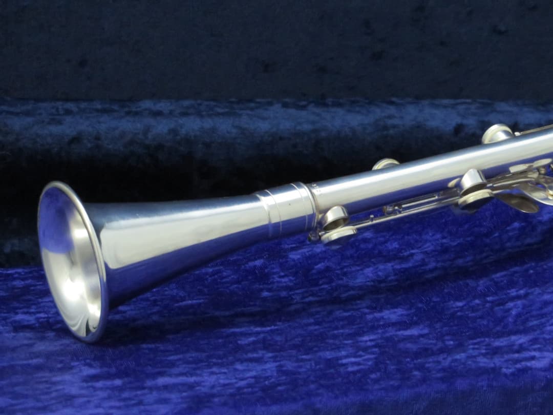 Pair of Selmer Depose Metal Bb & A Soprano Clarinets Serial #3357 & #3321