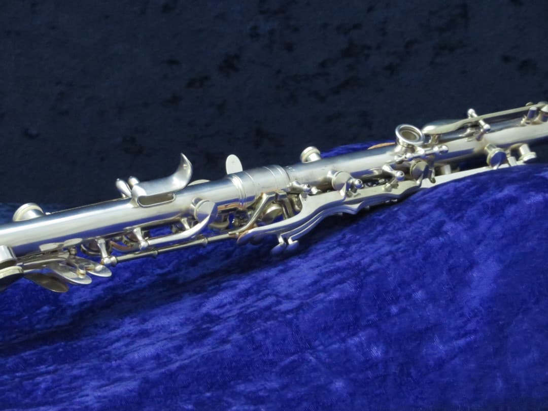 Pair of Selmer Depose Metal Bb & A Soprano Clarinets Serial #3357 & #3321