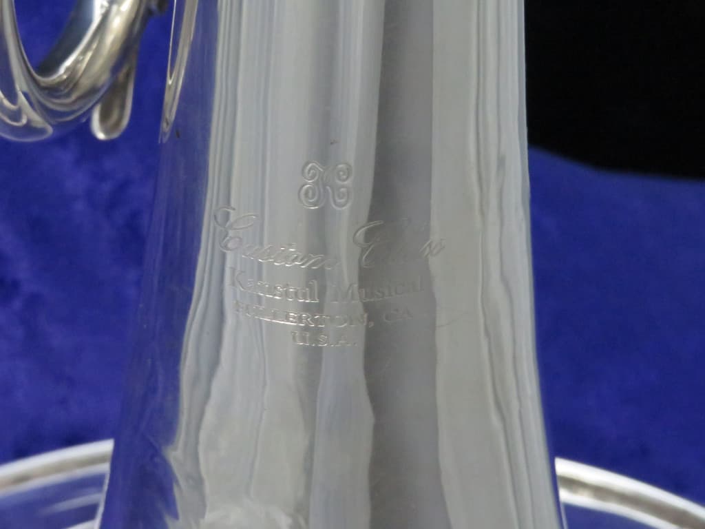 Kanstul Custom Class Silver Marching F Mellophone Serial #2258