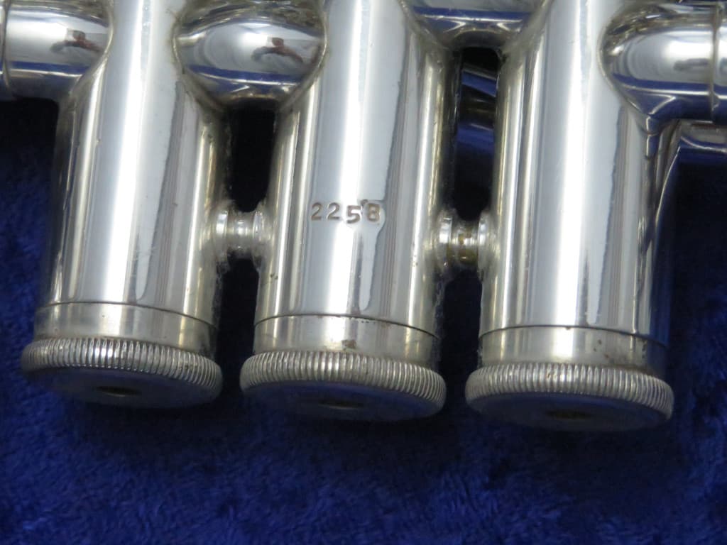 Kanstul Custom Class Silver Marching F Mellophone Serial #2258