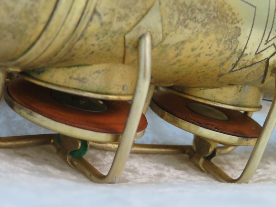 C.G. Conn Gold Plated Alto Saxophone with Art Deco 1931 Serial #M247220