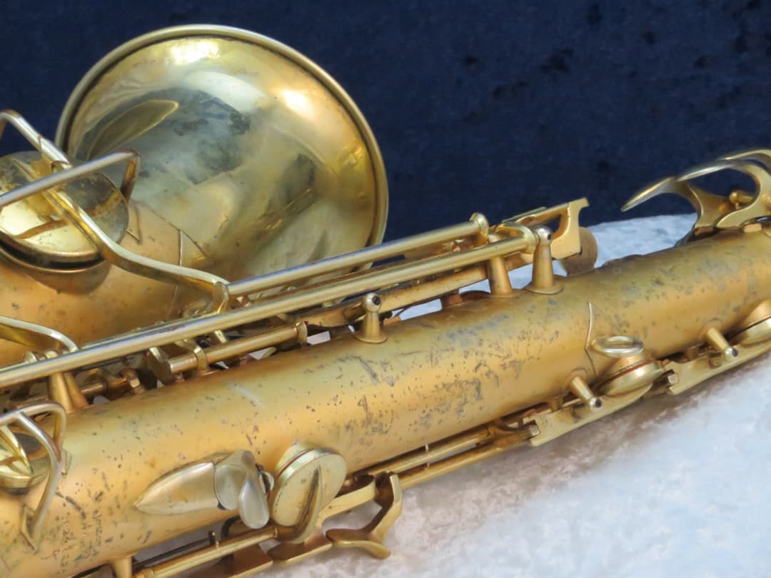C.G. Conn Gold Plated Alto Saxophone with Art Deco 1931 Serial #M247220