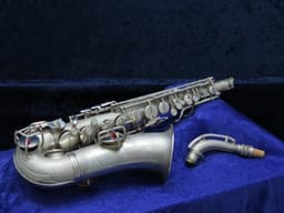 C.G. Conn New Wonder II "Chu Berry" Silver Alto Saxophone 1925 Serial #M164767 C.G. Conn New Wonder II "Chu Berry" Silver Alto Saxophone 1925 Serial #M164767